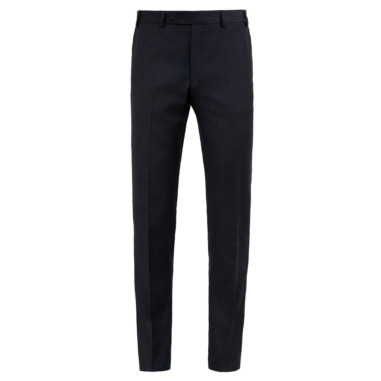 HENRY SARTORIAL Flat Front Trouser CHARCOAL REG