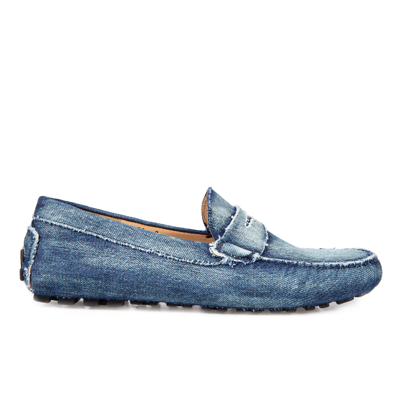 MORESCHI Jeans Denim Shoe BLUE
