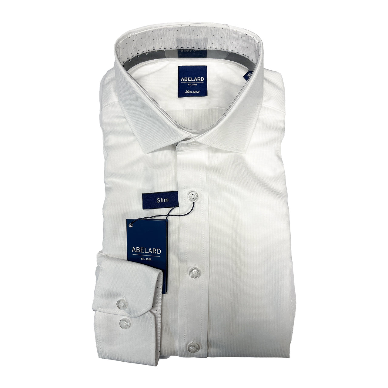 ABELARD Bedford Dobby Shirt WHITE