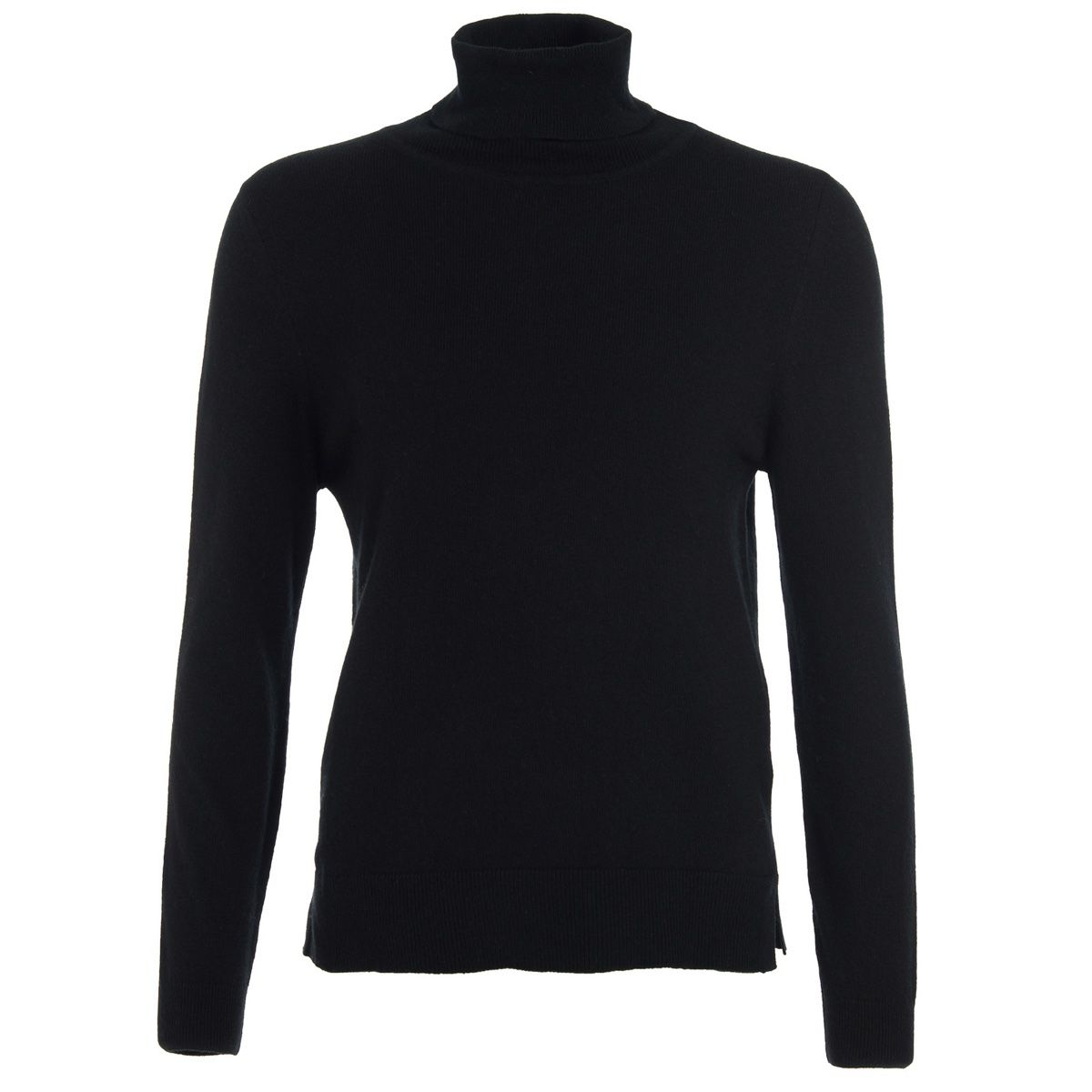 BARBOUR Pendle Roll Collar Knit BLACK