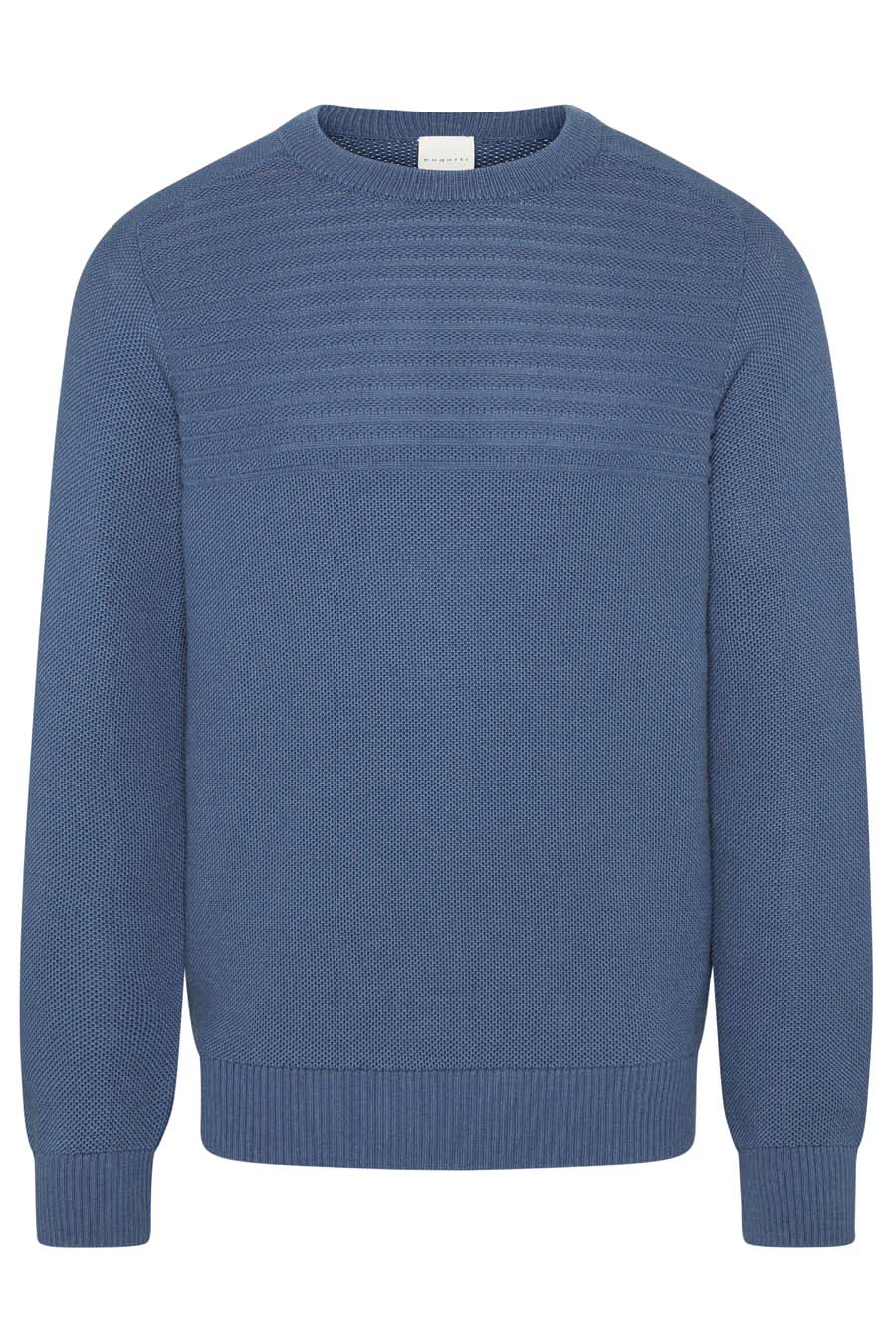 BUGATTI Mens Long Sleeve Sweater BLUE