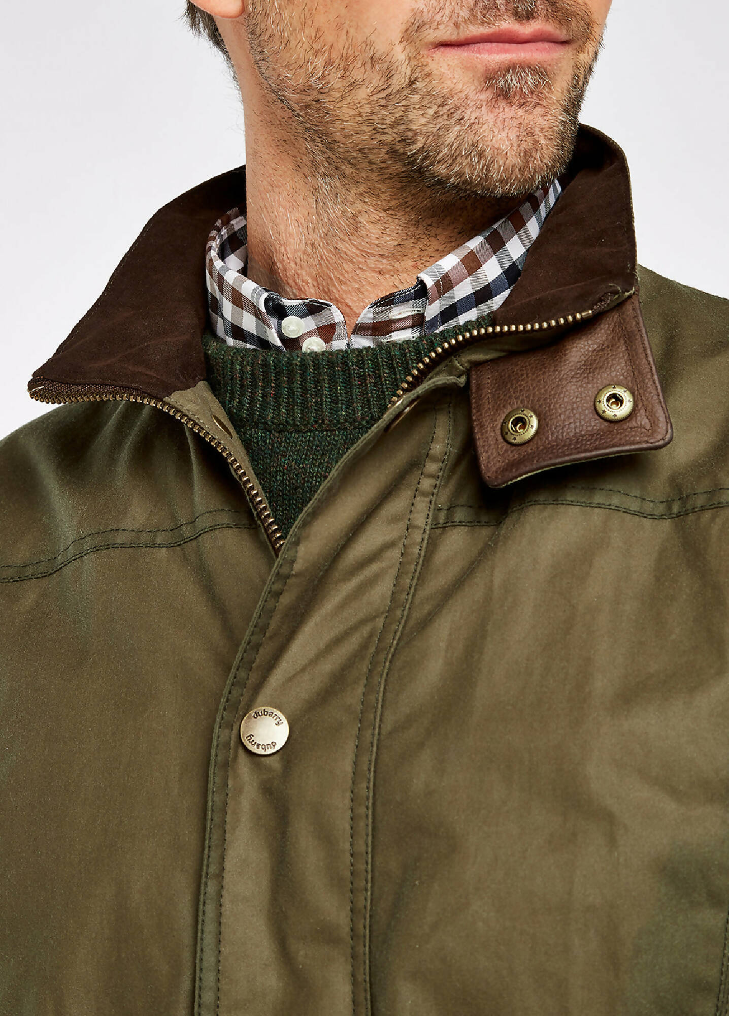DUBARRY Carrickfergus Waxed Jacket DUSKY GREEN (Online only*) - Henry Bucks