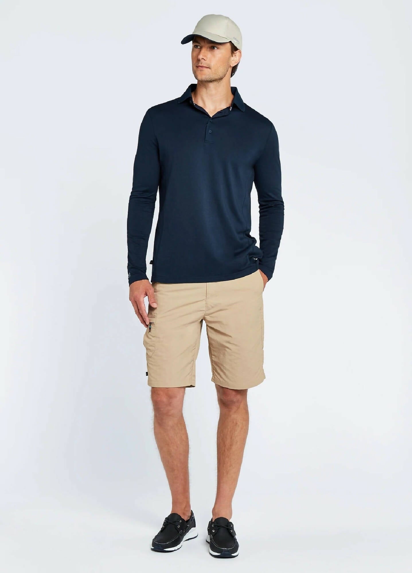 DUBARRY Freshford Long Sleeve Polo NAVY (Online only*) - Henry Bucks