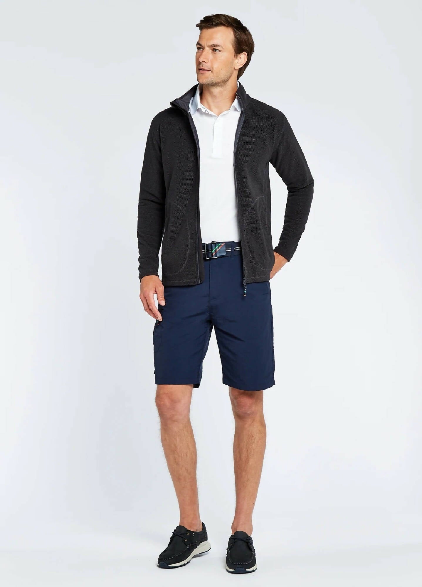 DUBARRY Mustique Full - zip Fleece GRAPHITE (Online only*) - Henry Bucks