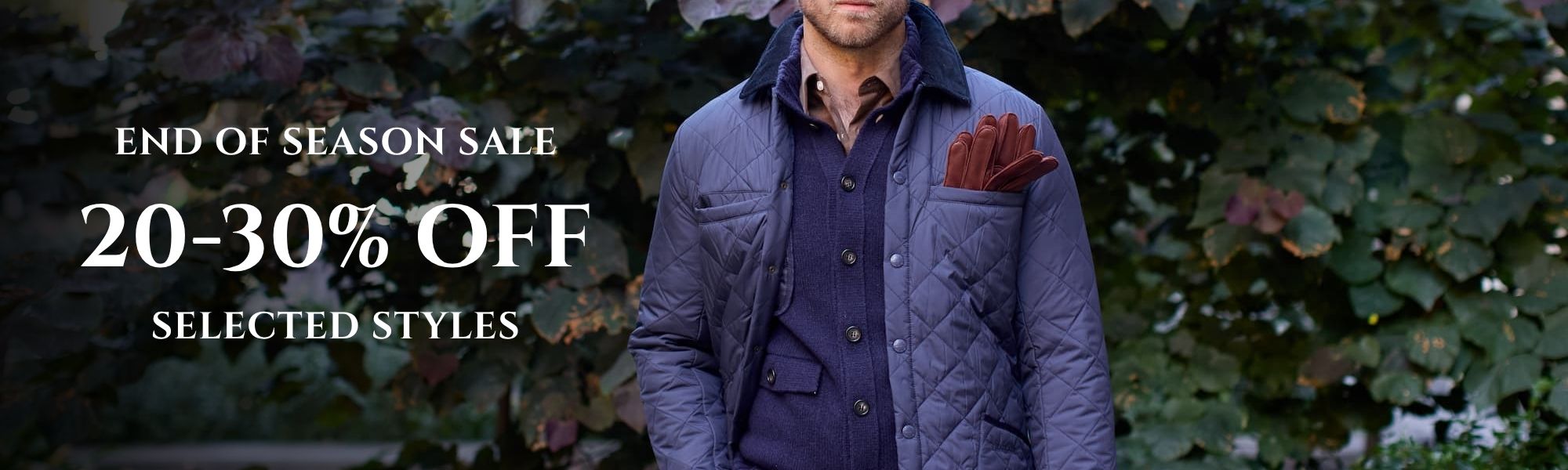 20% Off End Of Season Sale - Henry Bucks