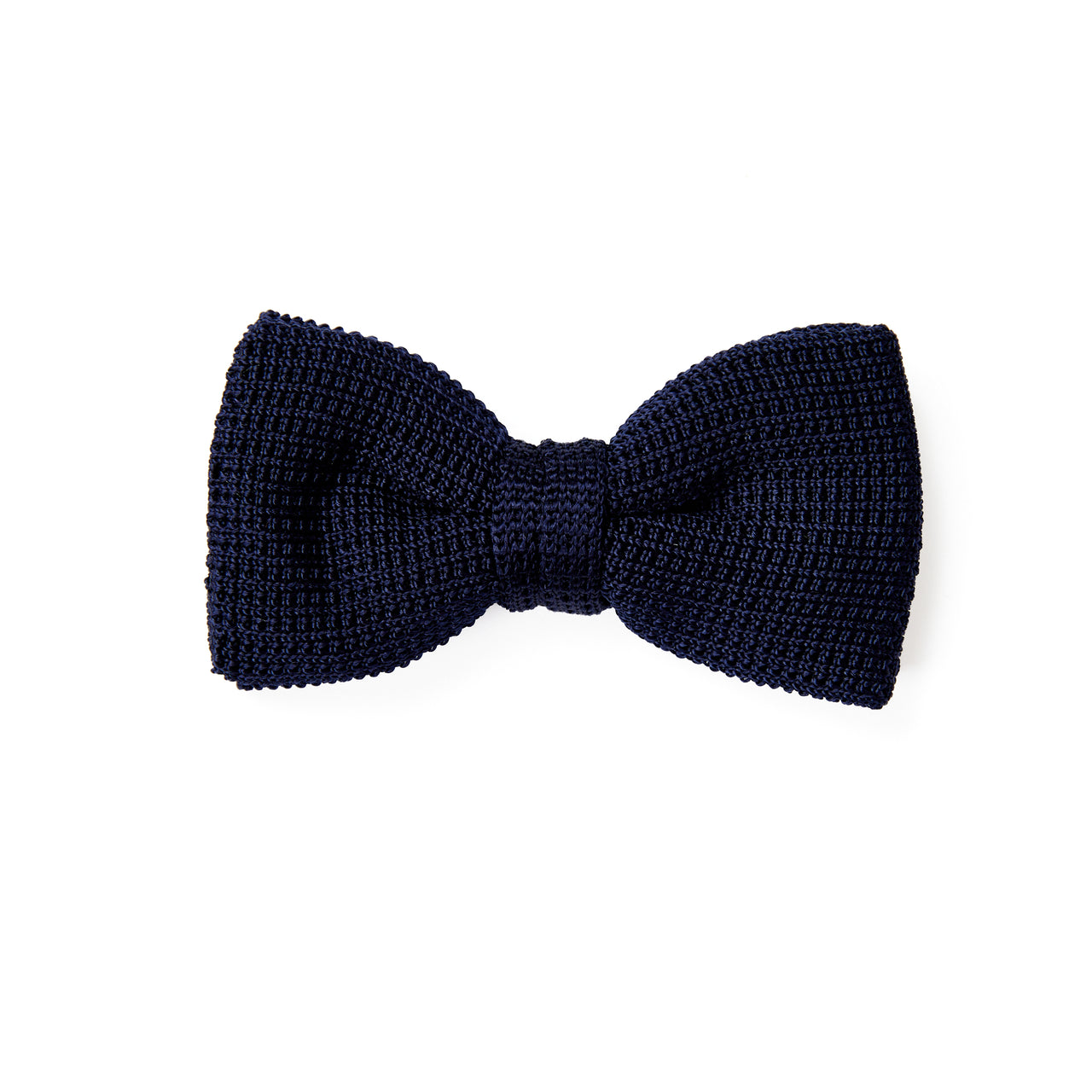 HENRY SARTORIAL x HEMLEY Knitted Bow Tie NAVY
