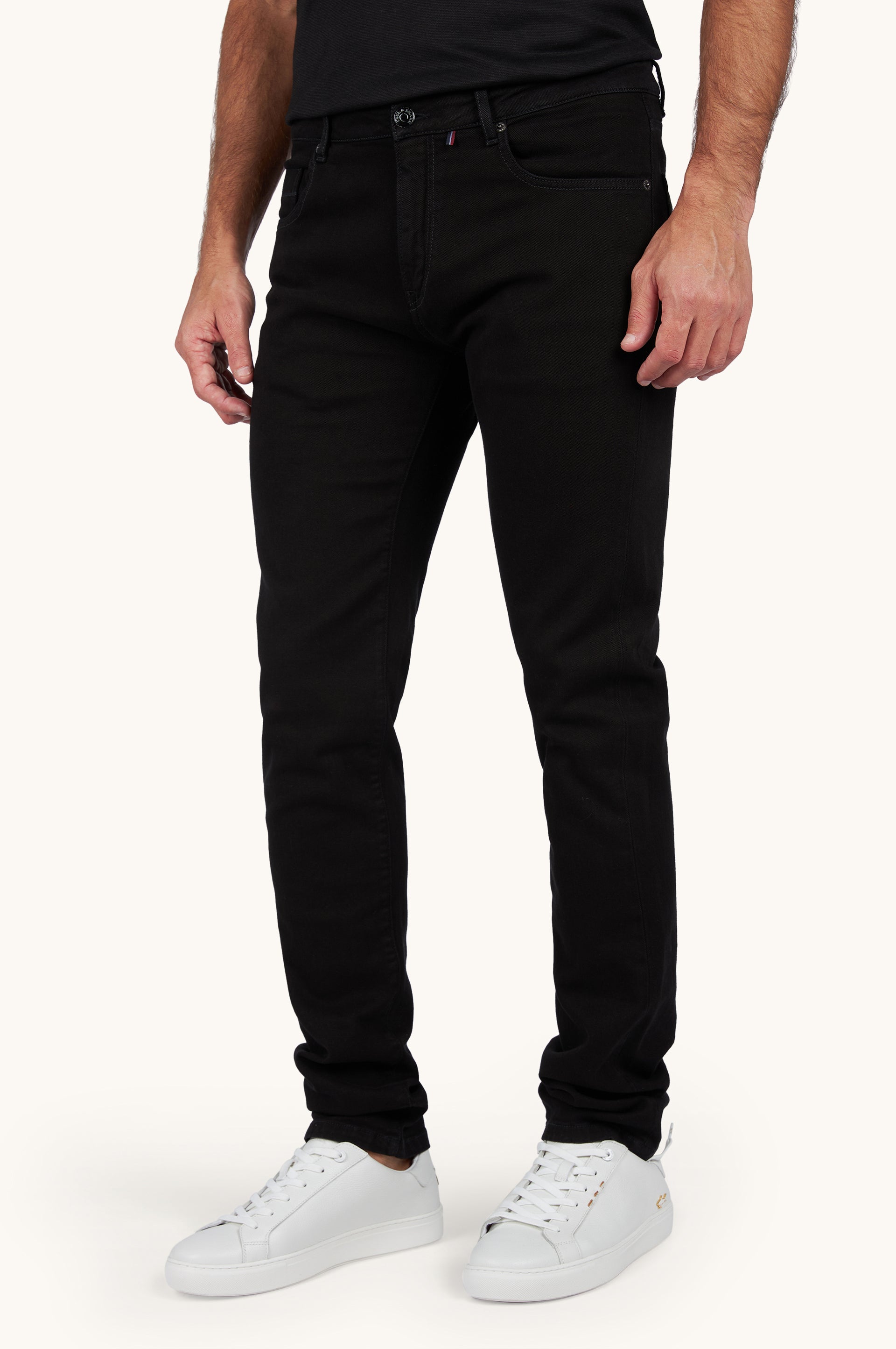PAUL & SHARK Organic Stretch Denim Jean BLACK