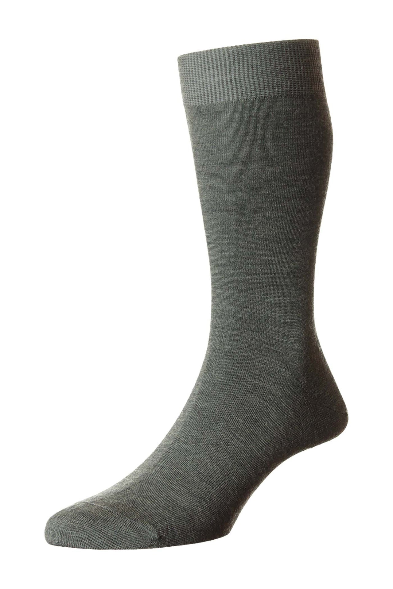 PANTHERELLA Wool Blend Socks MID GREY
