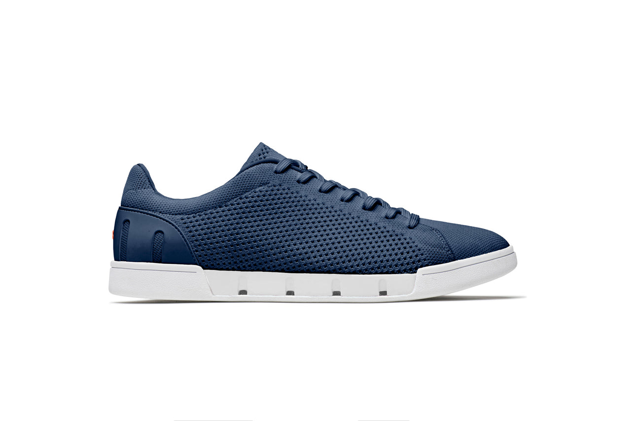 SWIMS BREEZE TENNIS KNIT in NAVY/WHITE