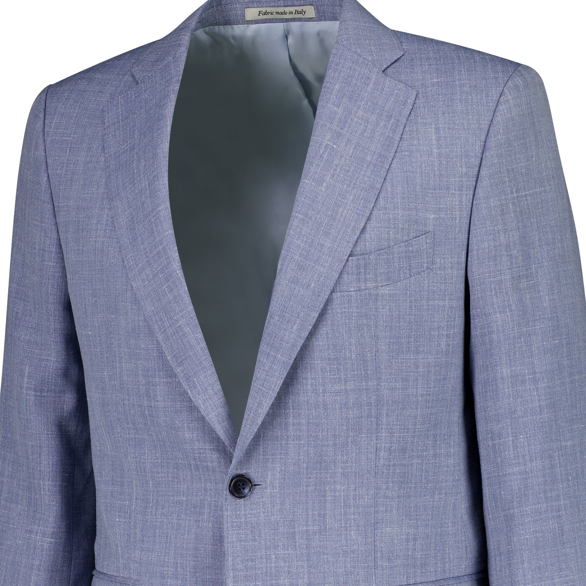 HENRY SARTORIAL Loro Piana 1/2 Canvas Blazer NAVY REG