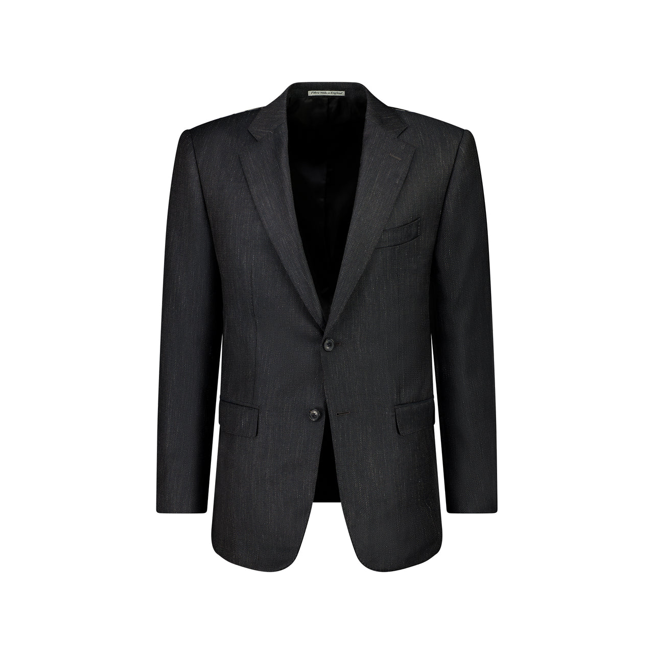 HENRY SARTORIAL DORMEUIL Wool/Silk/Linen Jacket CHARCOAL REG