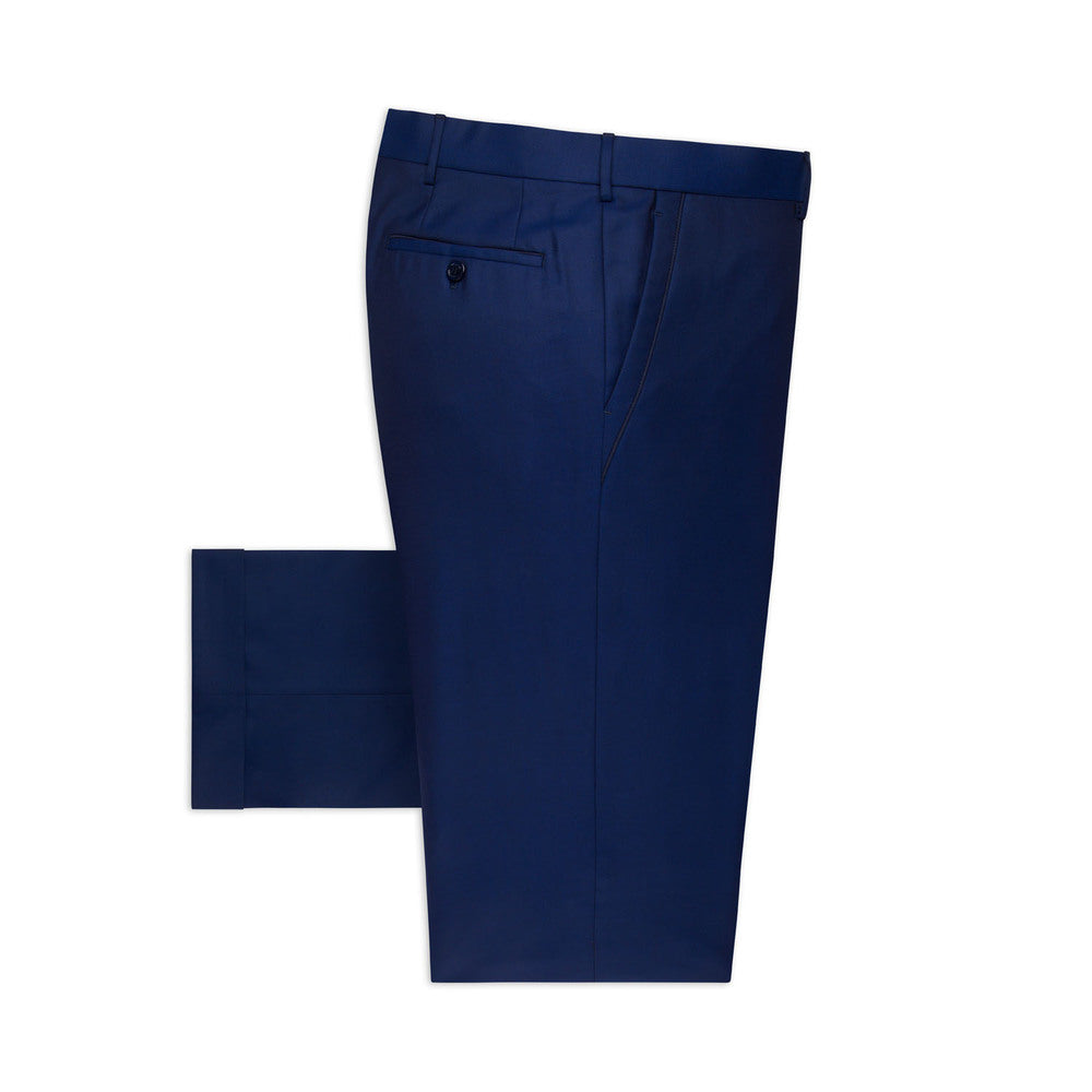 STEFANO RICCI Woolen Trouser DARK BLUE