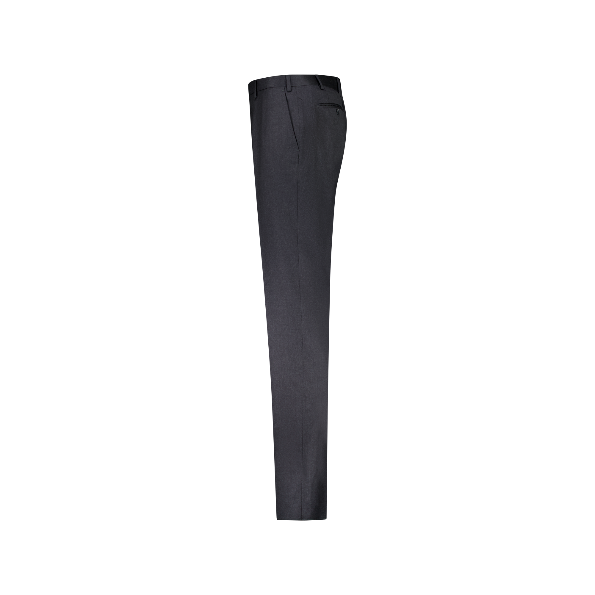 HENRY SARTORIAL Plain Trouser CHARCOAL