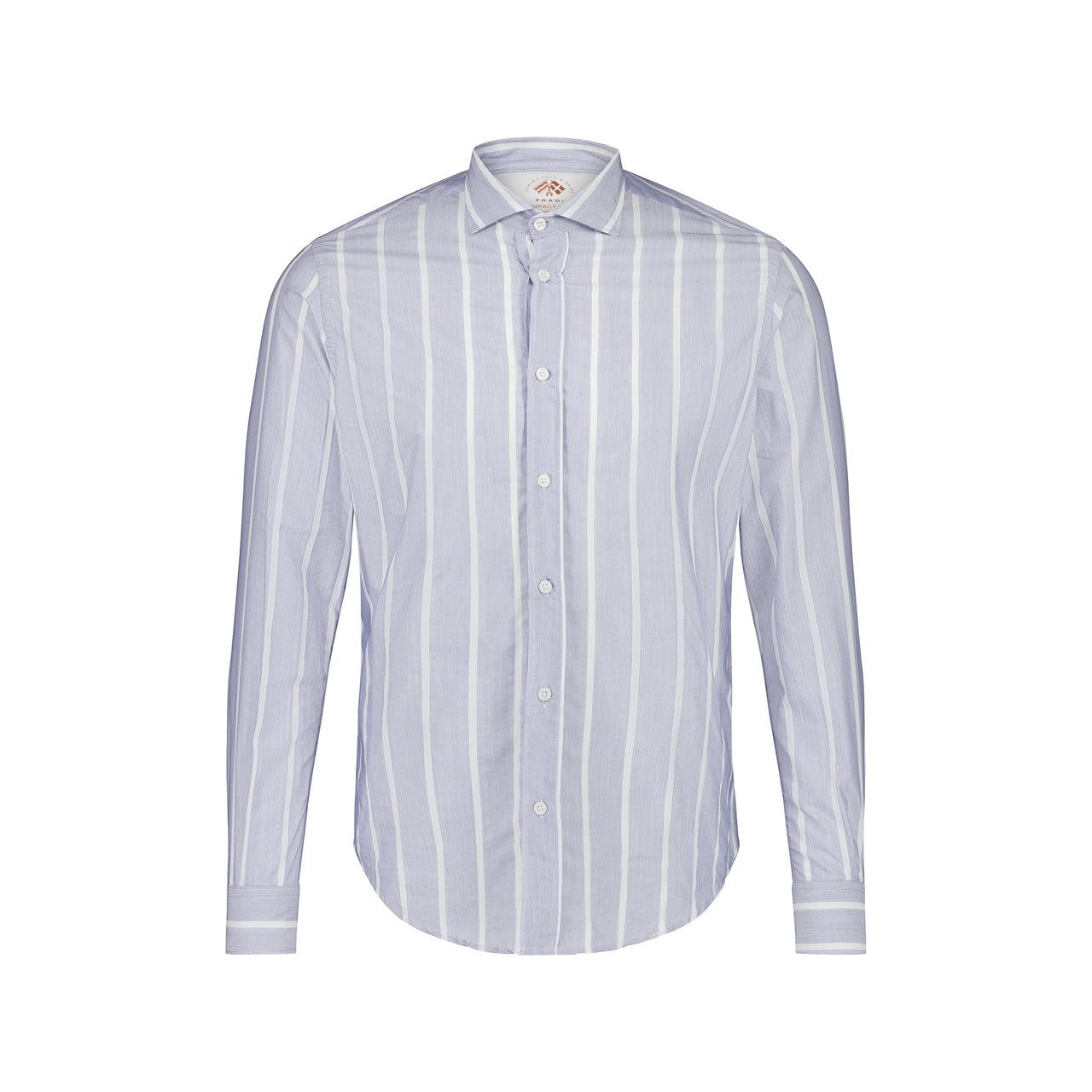 FRADI Cotton/Polyamide Shirt WHITE/BLUE