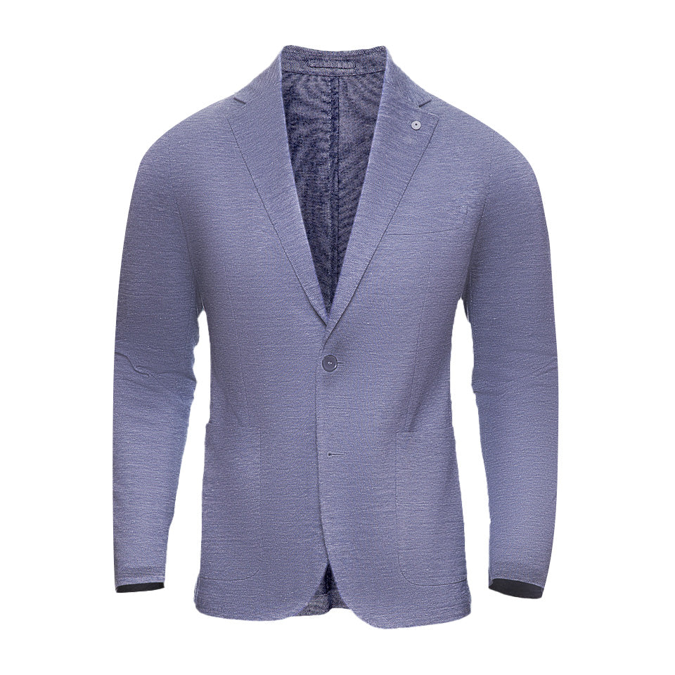 L.B.M 1911 Cotton Jersey Jacket BLUE REG