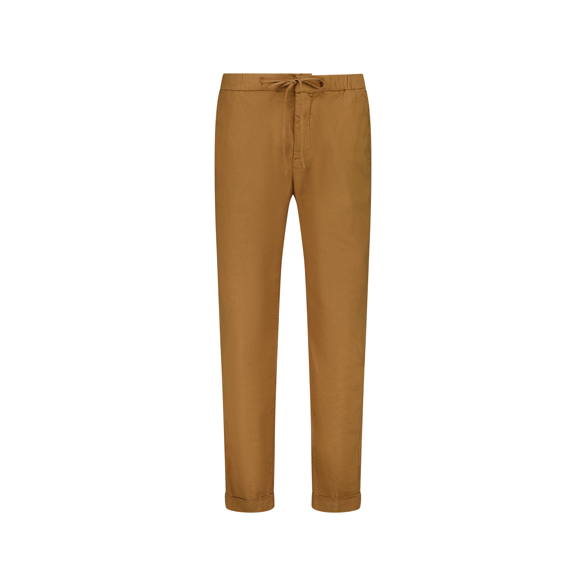 Ferrante Linen/Cotton Trouser in BISCUIT