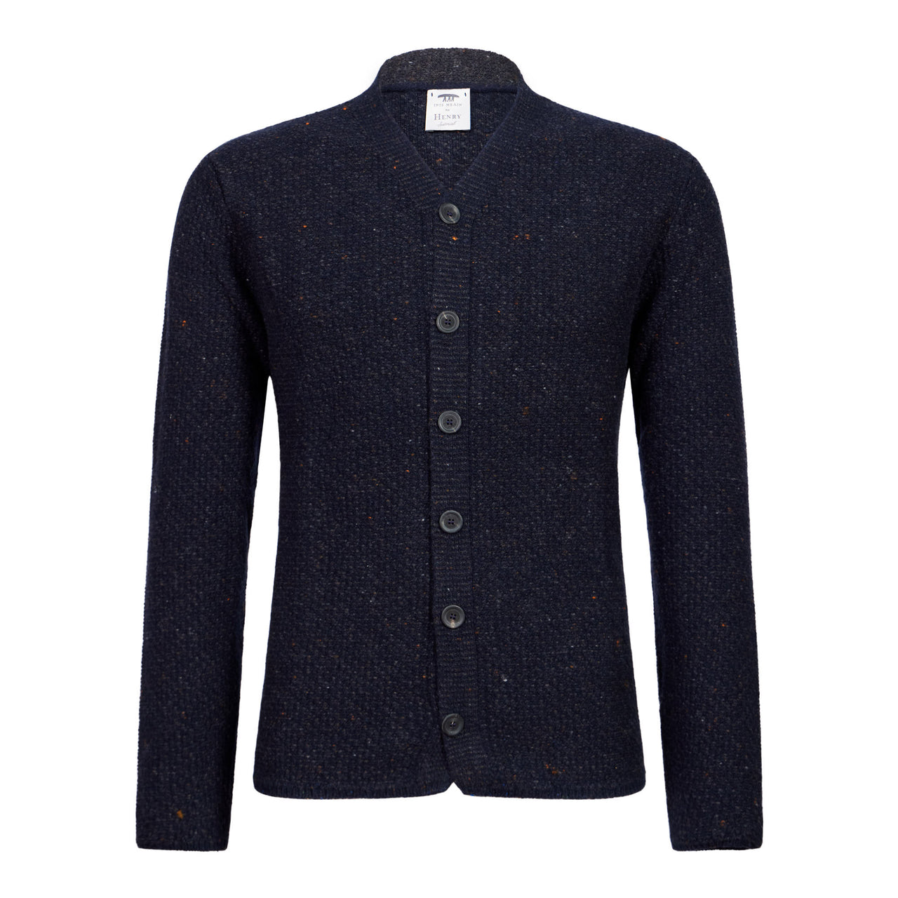 INIS MEAIN Button Cardigan NAVY