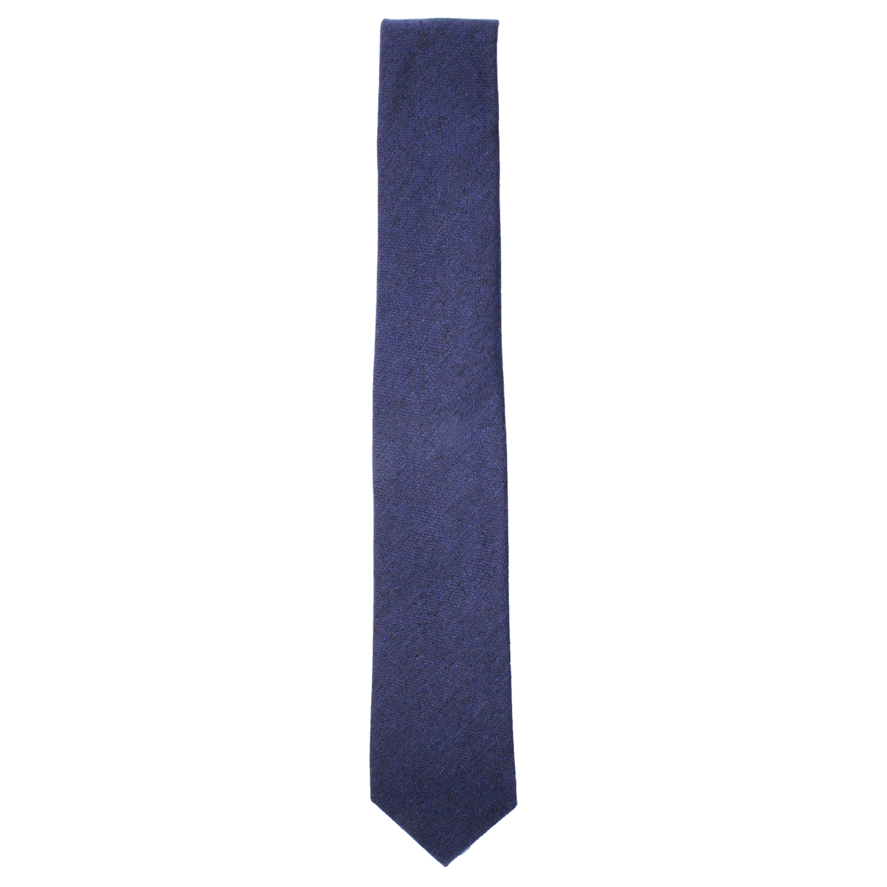 HENRY SARTORIAL X HEMLEY Wool/Silk Blend Tie DARK BLUE