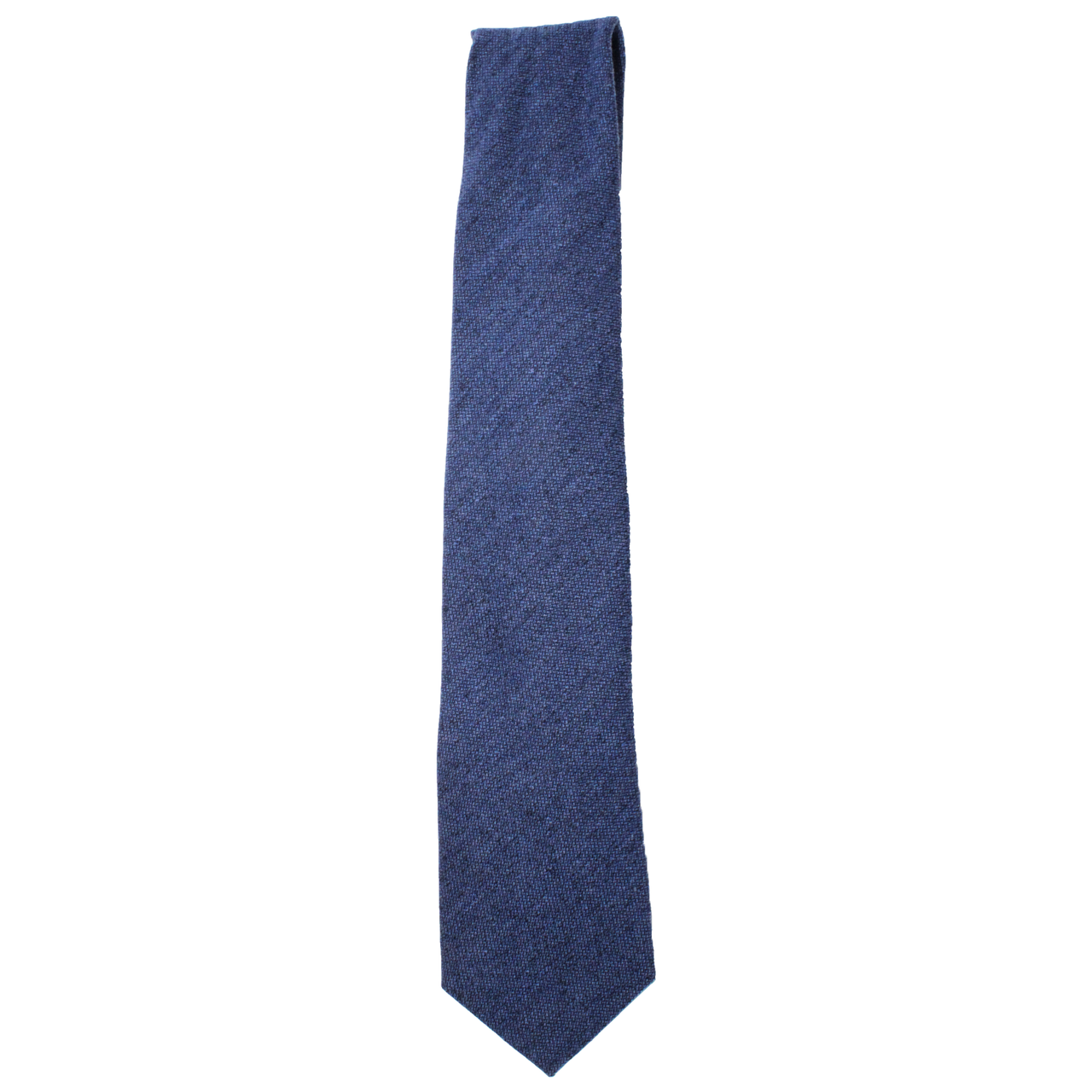 HENRY SARTORIAL X HEMLEY Wool/Silk Blend Tie MIDNIGHT BLUE