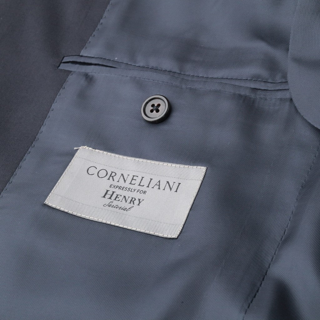 CORNELIANI Twill Leader Suit NAVY REG