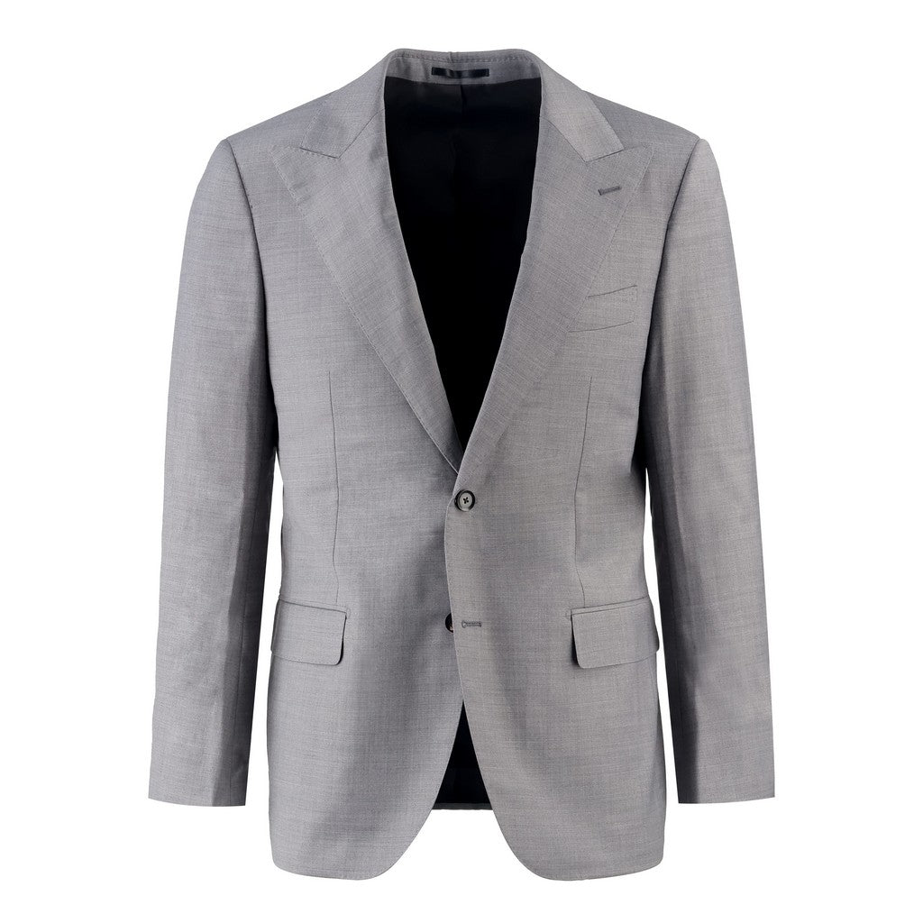 SARTORIAL EDGE Extrafine Merino Wool Suit GREY