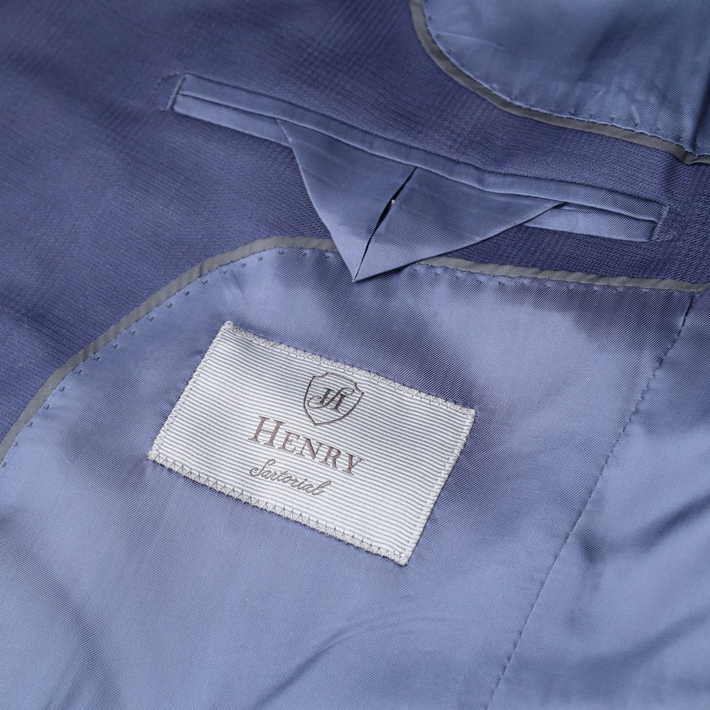 HENRY SARTORIAL Merino Wool Suit DARK NAVY
