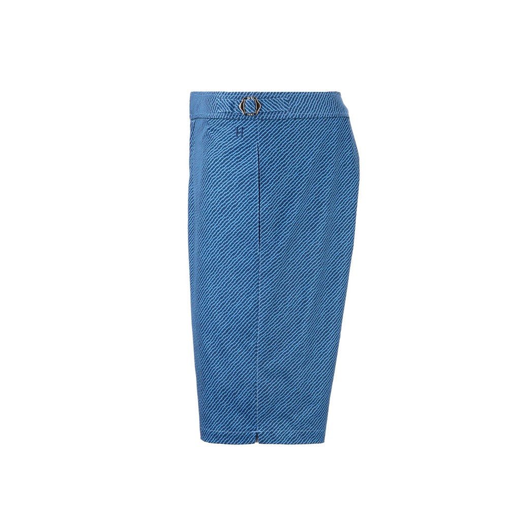 HENRY Button Front Swim Shorts NAVY