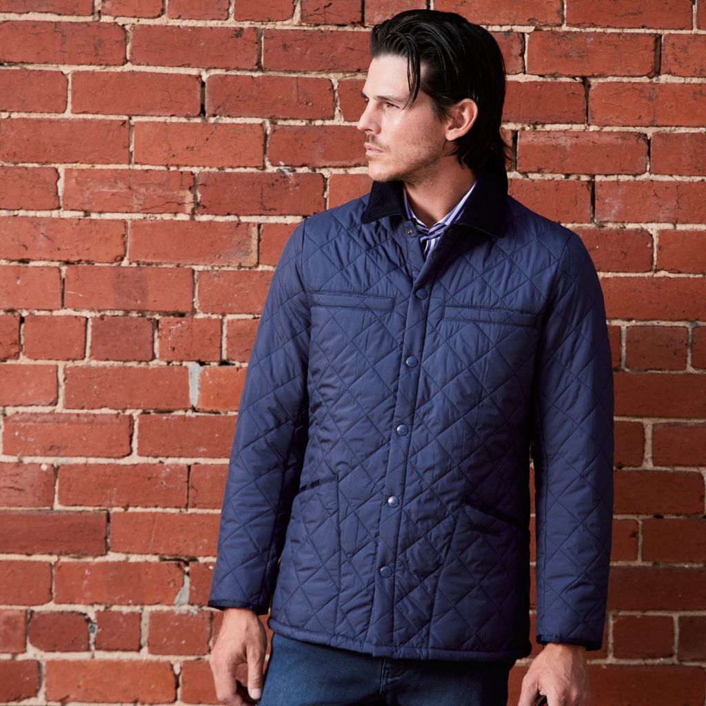 BEAUCAIRE Bond Quilted Jacket NAVY REG