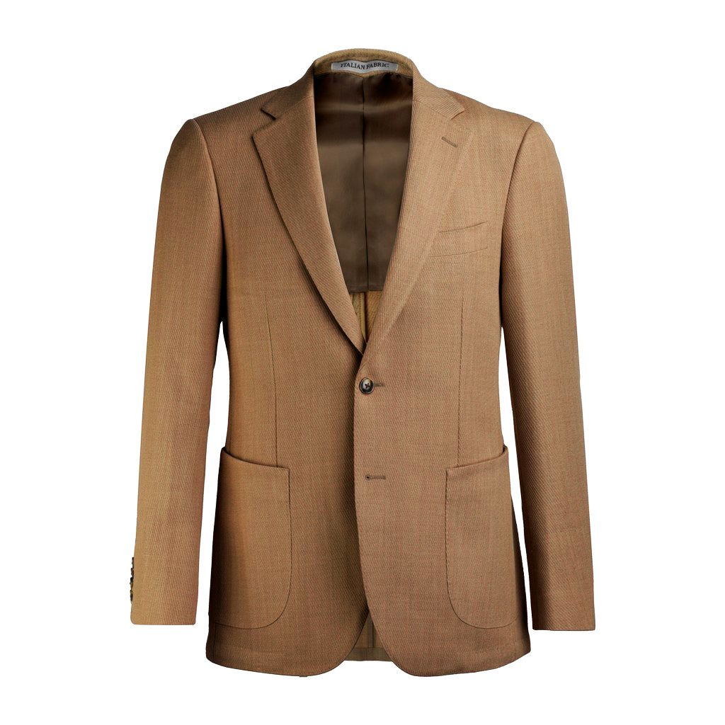 SARTORIAL EDGE Rogna Wool Blazer CAMEL REG