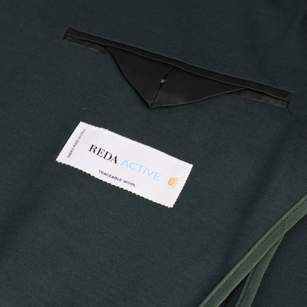 HENRY SARTORIAL Reda Active Wool Stretch Slim Fit Blazer BOTTLE GREEN