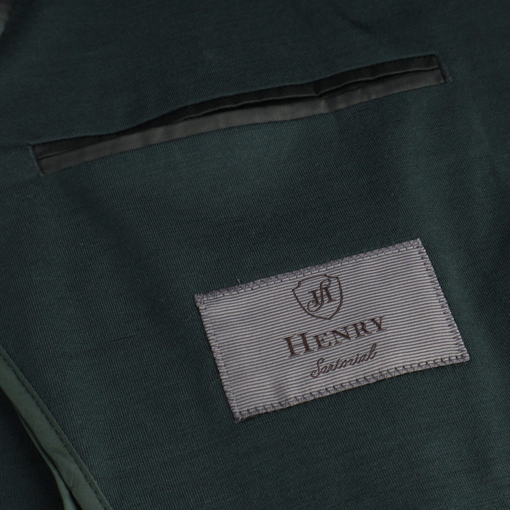 HENRY SARTORIAL Reda Active Wool Stretch Slim Fit Blazer BOTTLE GREEN