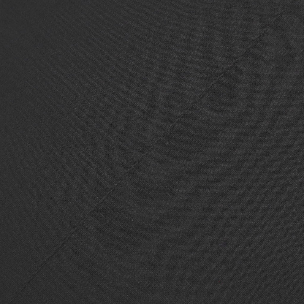 HENRY SARTORIAL Wool Double Breasted Slim Blazer BLACK