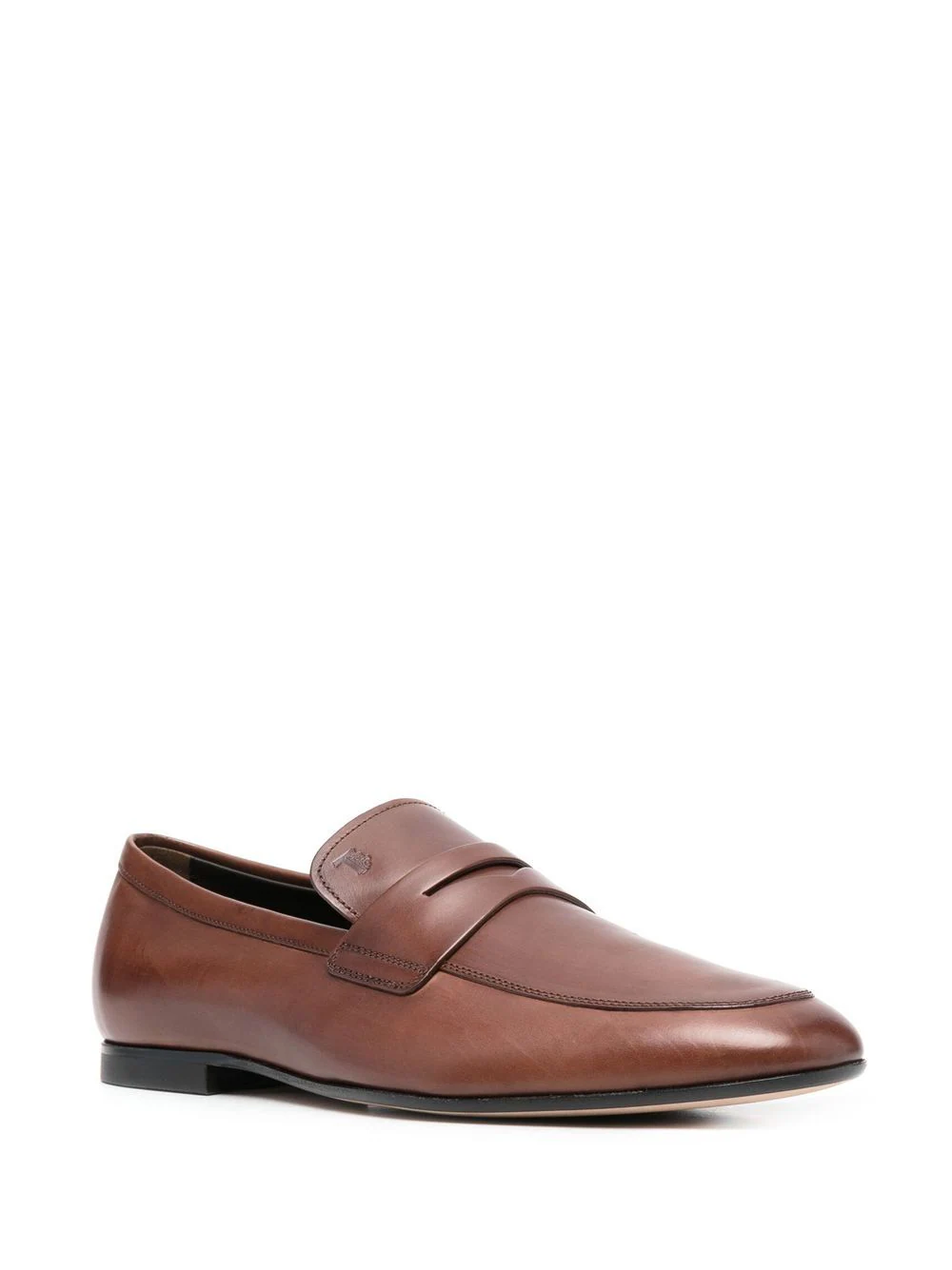 TODS Driver Liscio Loafer BROWN