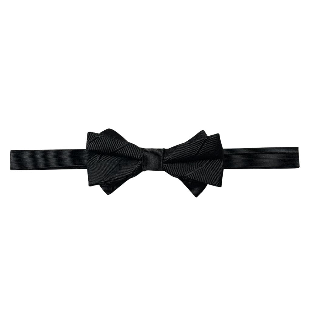 HENRY SARTORIAL Silk Bowtie BLACK