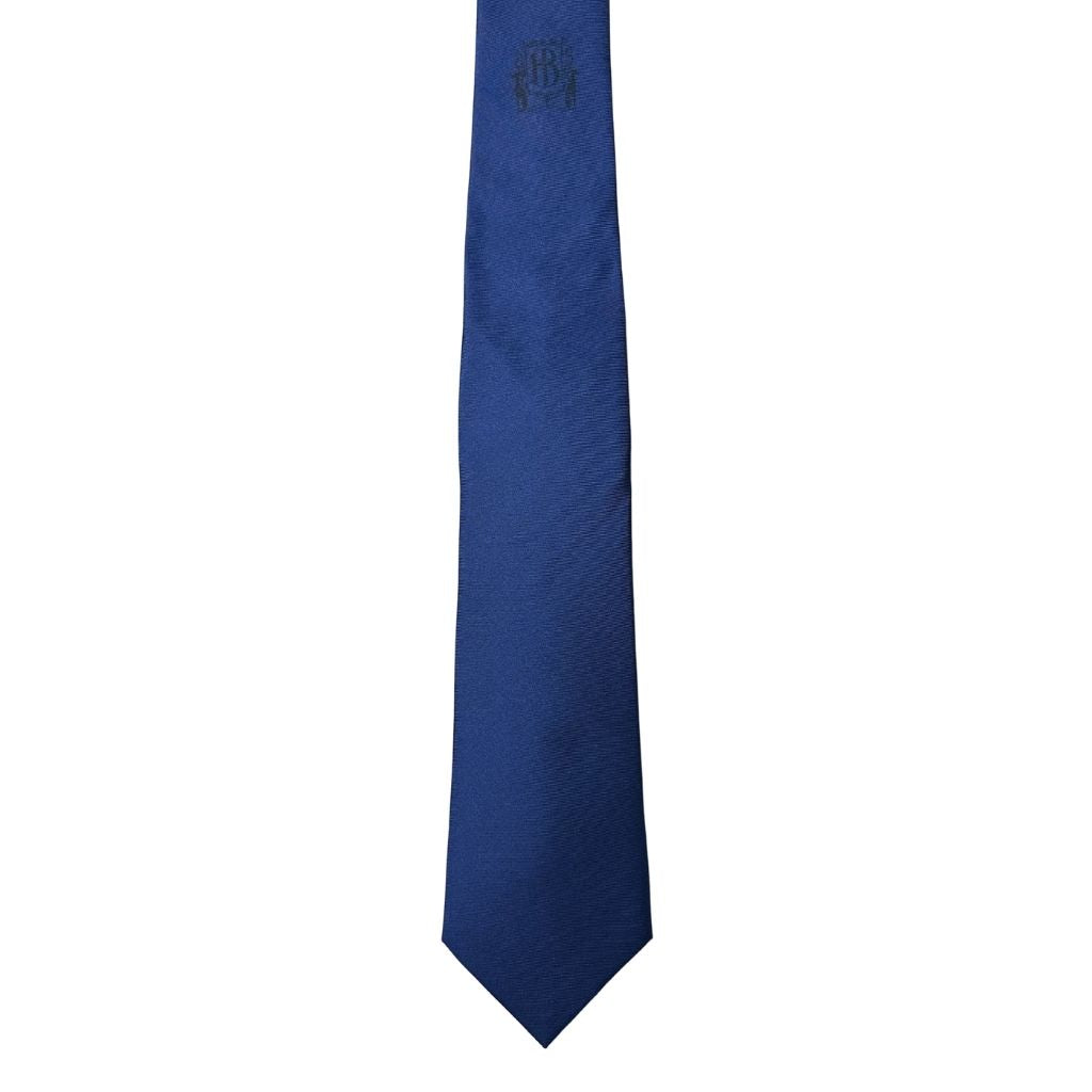 HENRY BUCKS Single Crest Tie NAVY