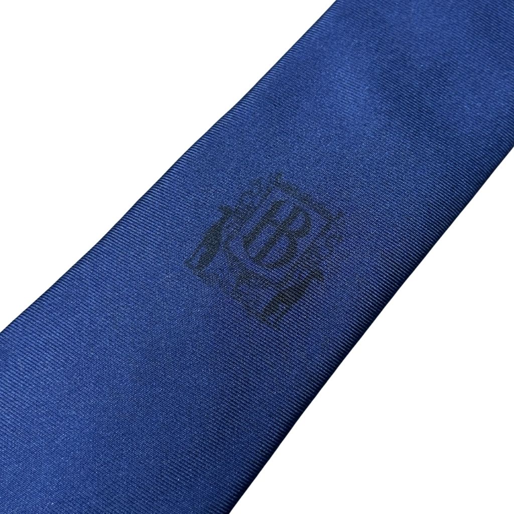 HENRY BUCKS Single Crest Tie NAVY