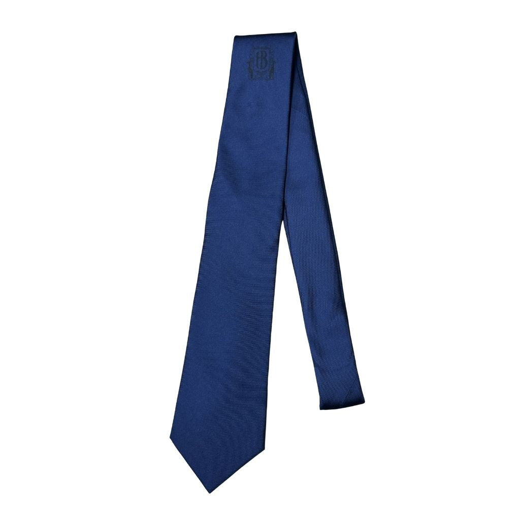 HENRY BUCKS Single Crest Tie NAVY