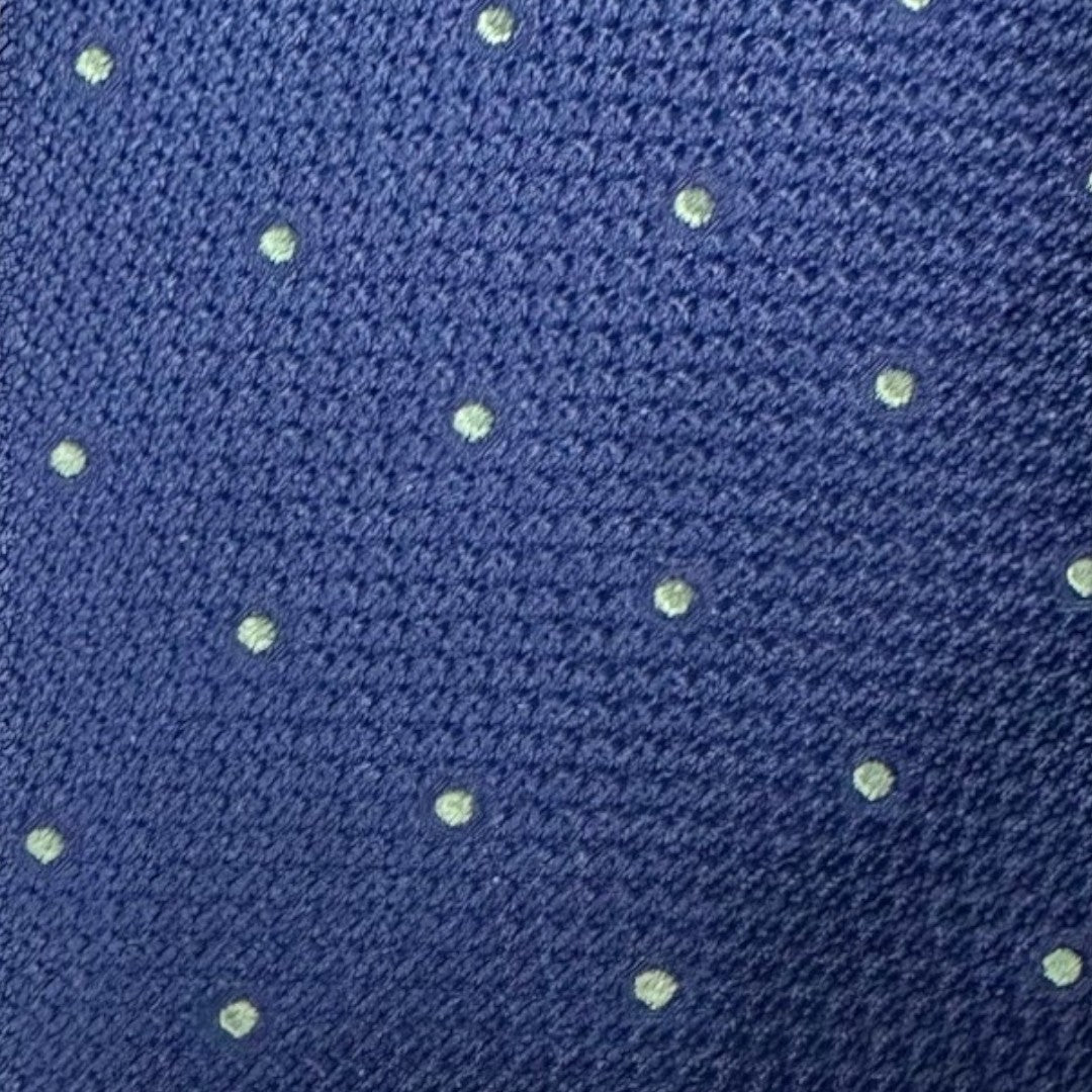 HENRY SARTORIAL X CANTINI Silk Woven Tie GREEN
