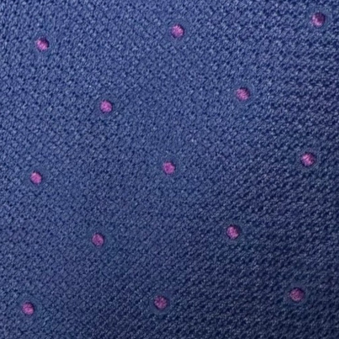 HENRY SARTORIAL X CANTINI Silk Woven Tie PURPLE