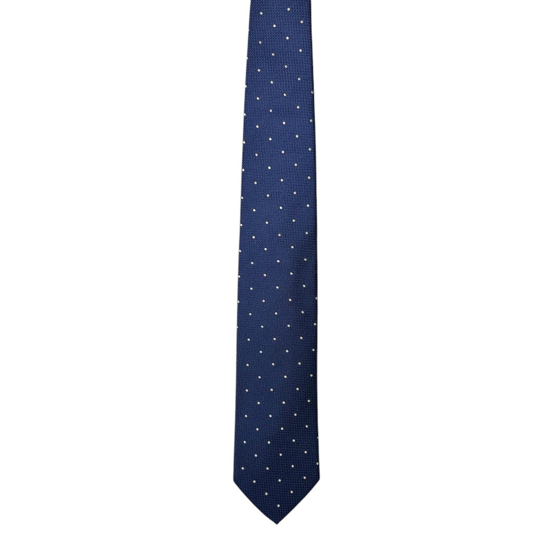 HENRY SARTORIAL X CANTINI Silk Woven Tie YELLOW