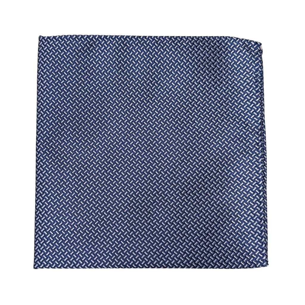 HENRY SARTORIAL X CANTINI Silk Woven Pocket Square LILAC