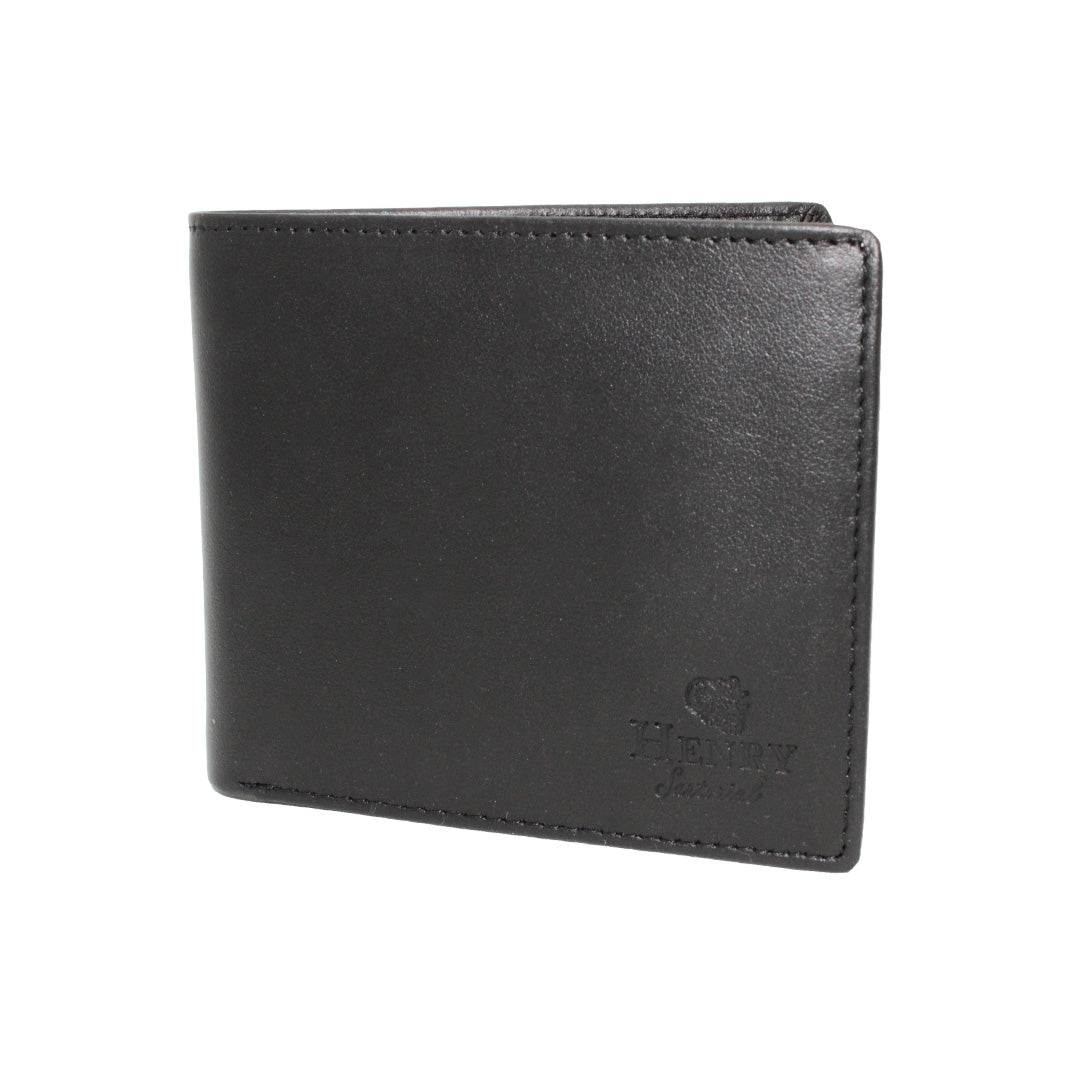 HENRY SARTORIAL X LEYVA Bi-Fold Wallet BLACK