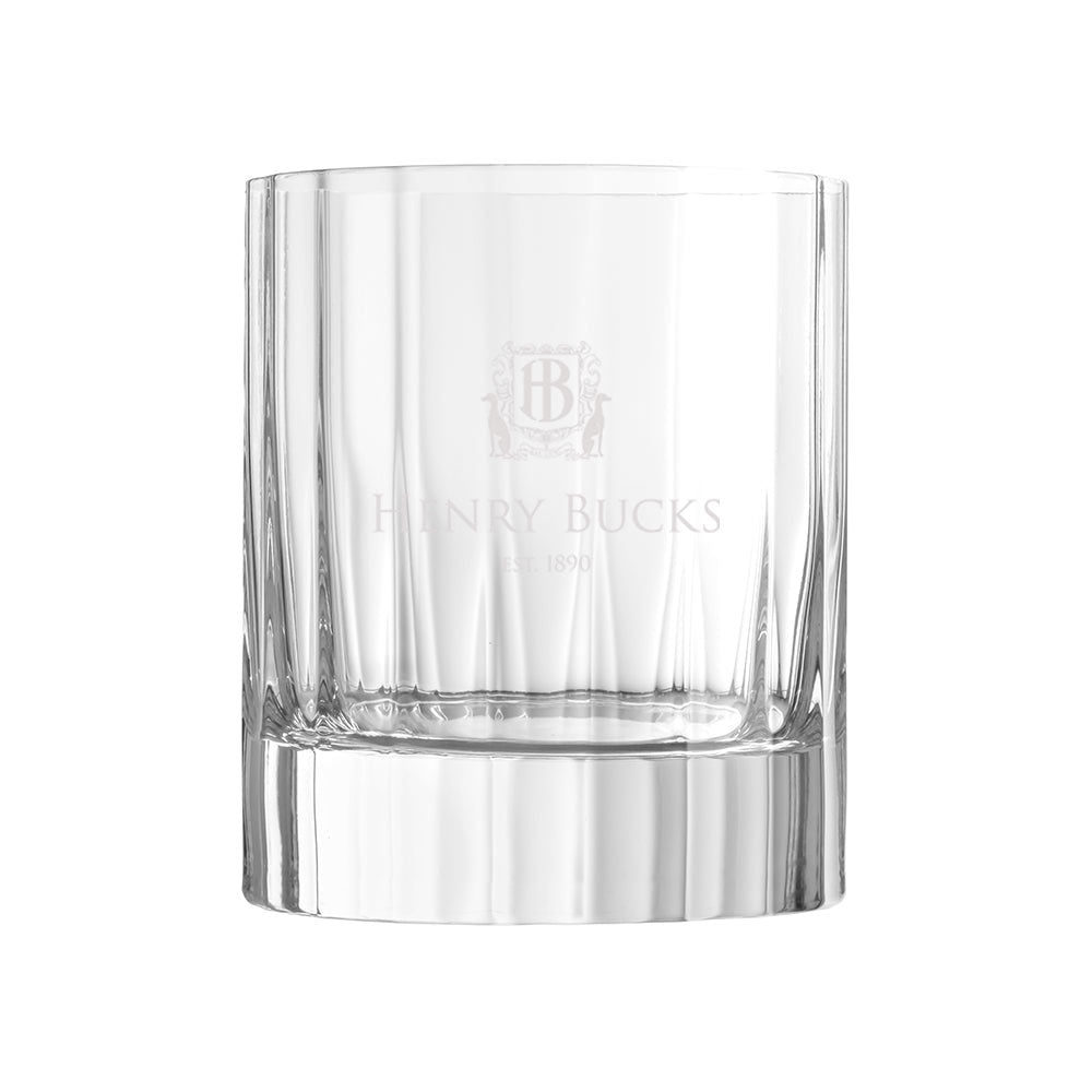 HENRY BUCKS Crystal Tumblers 2 PACK