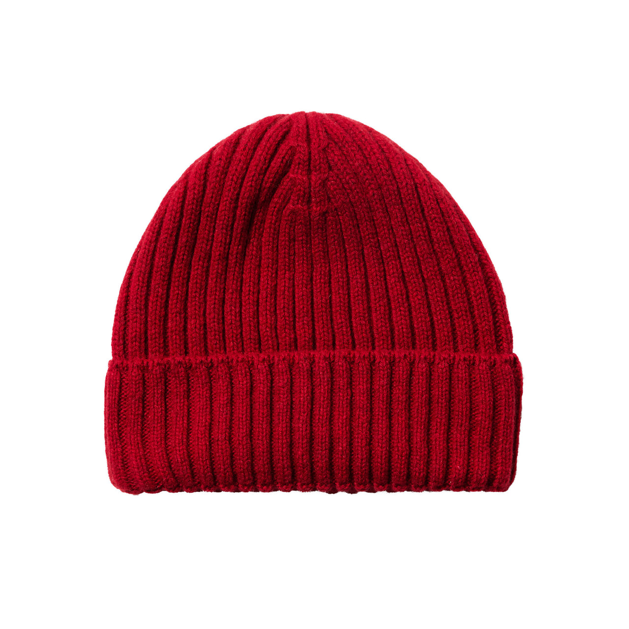 HENRY SARTORIAL X CANTINI Cashmere Beanie RED
