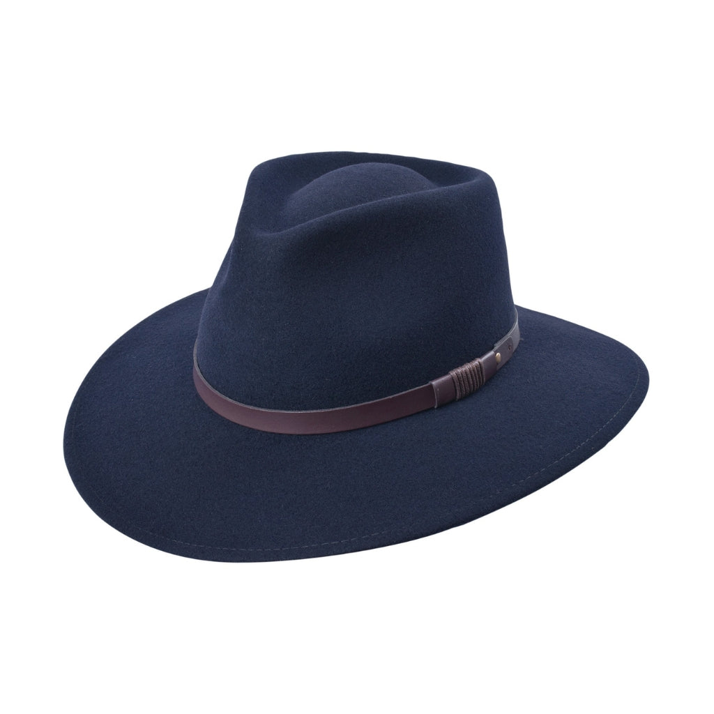 CITY HATTERS Australian Hat NAVY