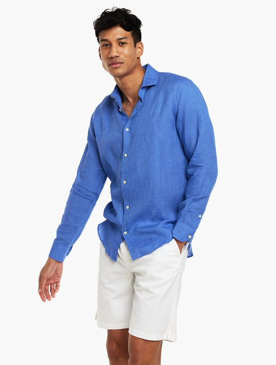 FRESCOBOL CARIOCA Antonio Shirt MID BLUE