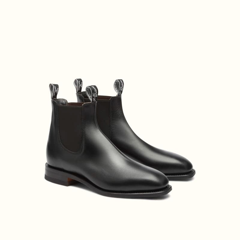 R.M. WILLIAMS Dynamic Flex Craftsman Boots BLACK (*In-Store Only)