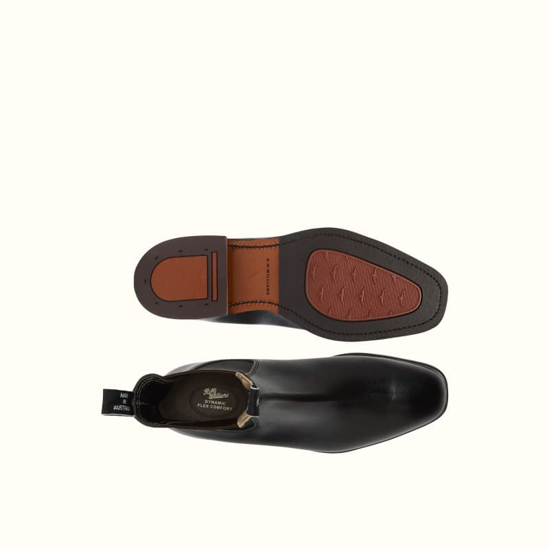 R.M. WILLIAMS Dynamic Flex Craftsman Boots BLACK (IN STORE ONLY*)