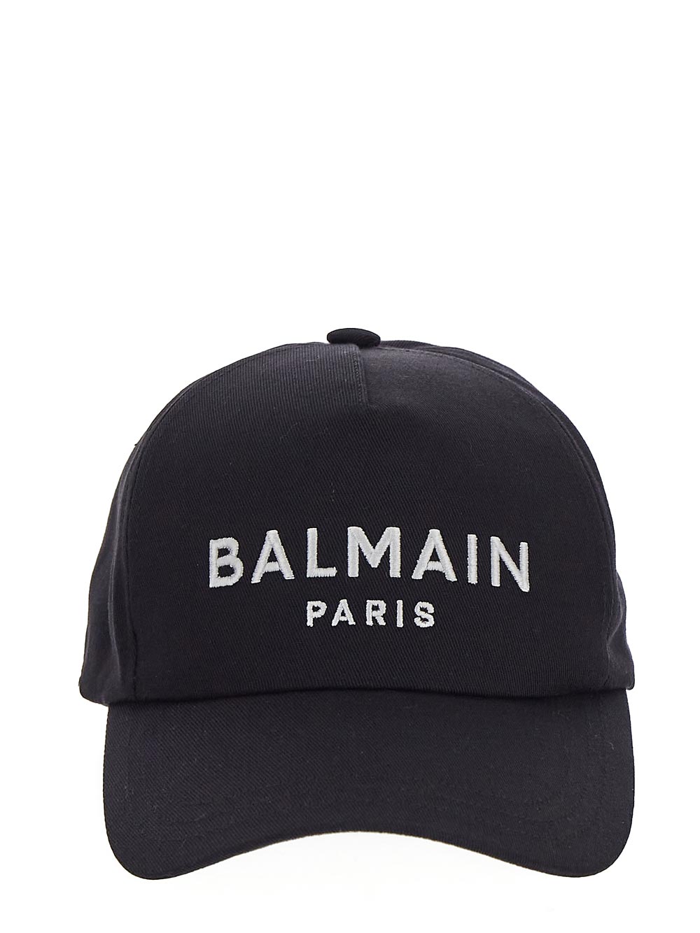 BALMAIN Man Cap BLACK/WHITE