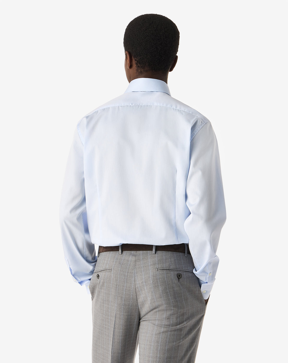 CORNELIANI Wrinkle Free Shirt SKY BLUE